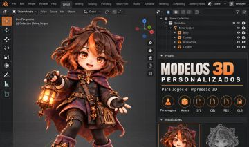 Modelos 3D em menos de 1 hora! (25 reais fixo) Para qualquer modelo