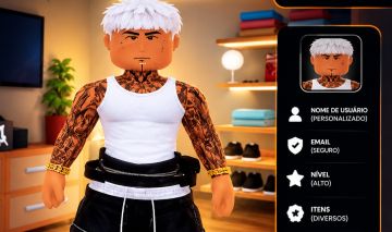 CONTA ROBLOX CRIADA EM 2018
