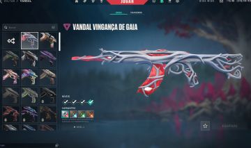 CONTA VALORANT LVL 232 | PLATINA | RGX + GAIA + GLITCHPOP + FACAS | FULL ACESSO