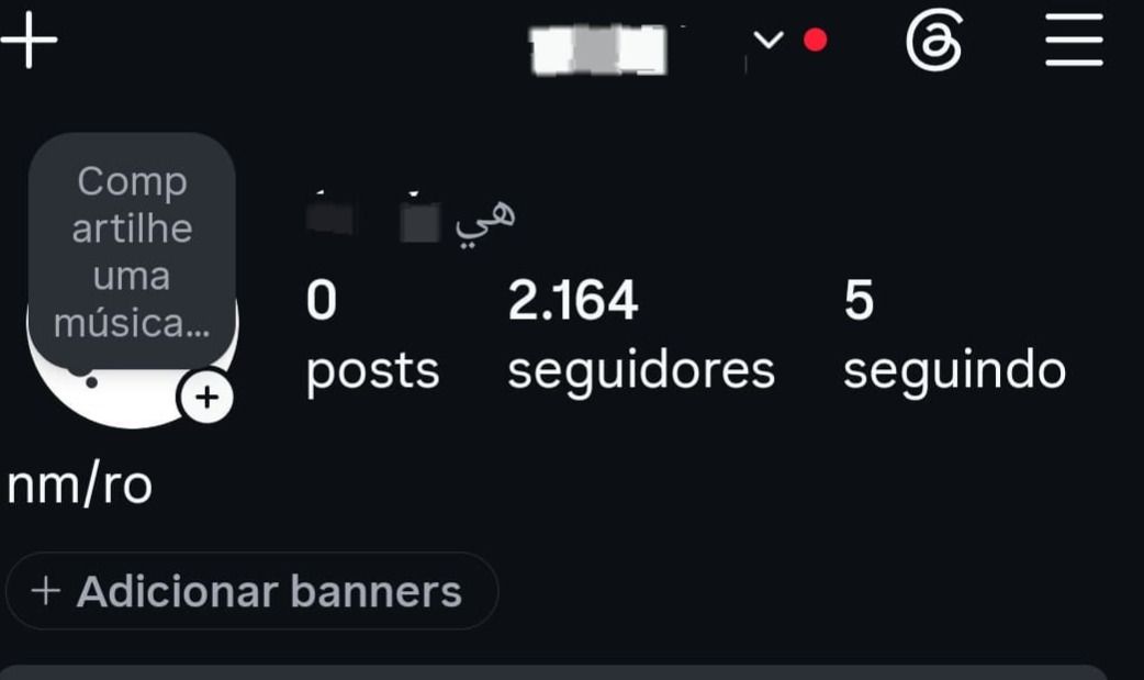 Conta Instagram 2k de seguidores