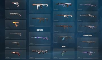 Conta Valorant com Karambit Saqueadora, 6 vandals, 3 phantons e sheriff.