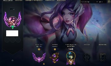 Conta Lol Mestre Flex full champs