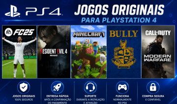 Conta PSN Jogos primaria ou secundaria PS4