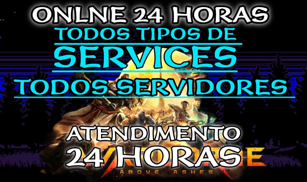 SERVIÇOS WARBONE ABOVE ASHES - 24 HORAS DISPONIVEIS