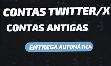 Contas Twitter/X ANTIGAS | CONTAS PREMIUM | ENTREGA AUTOMÁTICA