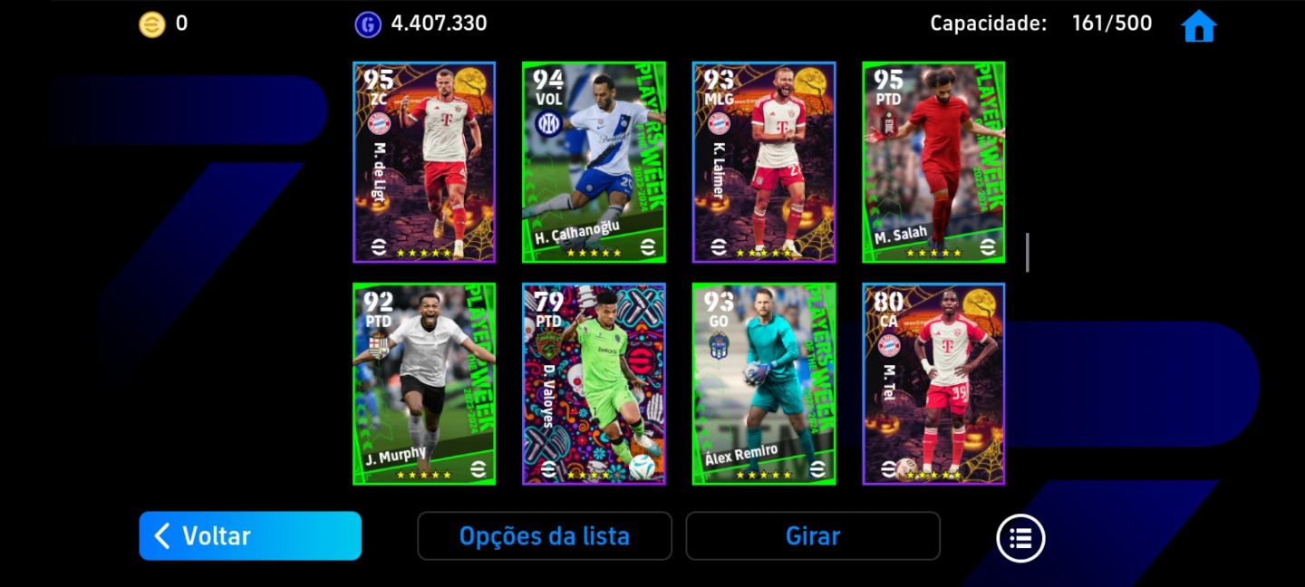 Conta Efootball Mobile forte