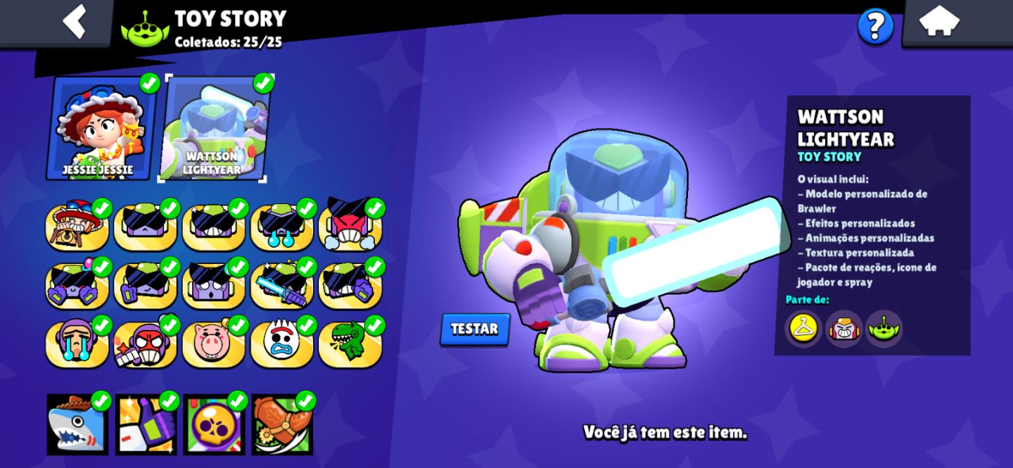 CONTA BRAWL STARS 2018| 66979 TROFEUS | 106/106 BRAWLERS E SKINS MUITO RARAS