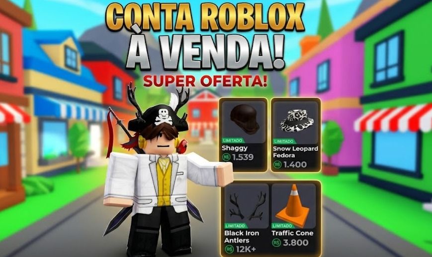 Conta do Roblox 2018 | Itens Raros e Limitados, Inventario Enorme e Animações