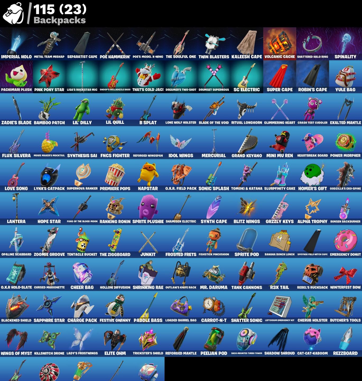 Conta Fortnite 63 SKINS/Cobalt snowFoot/Perna Longa/Outlaw Midas/Glacial Dummy