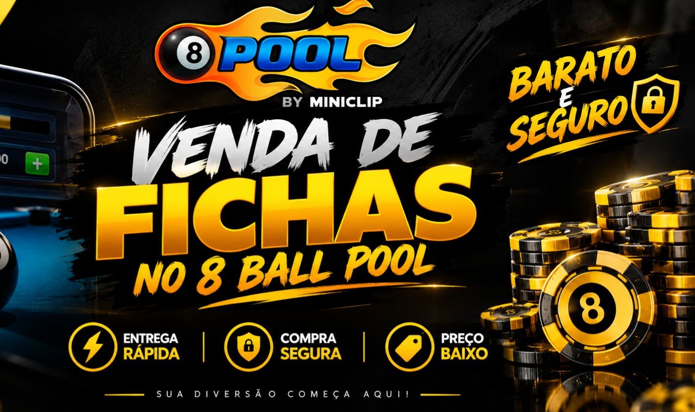Menor preço de Fichas 8 Ball Poll!!