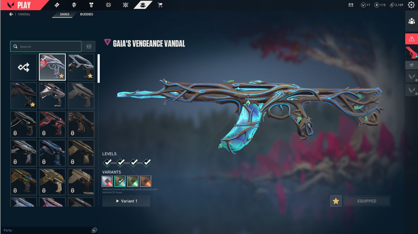 CONTA VALORANT MUITO BARATA COM MUITAS SKINS