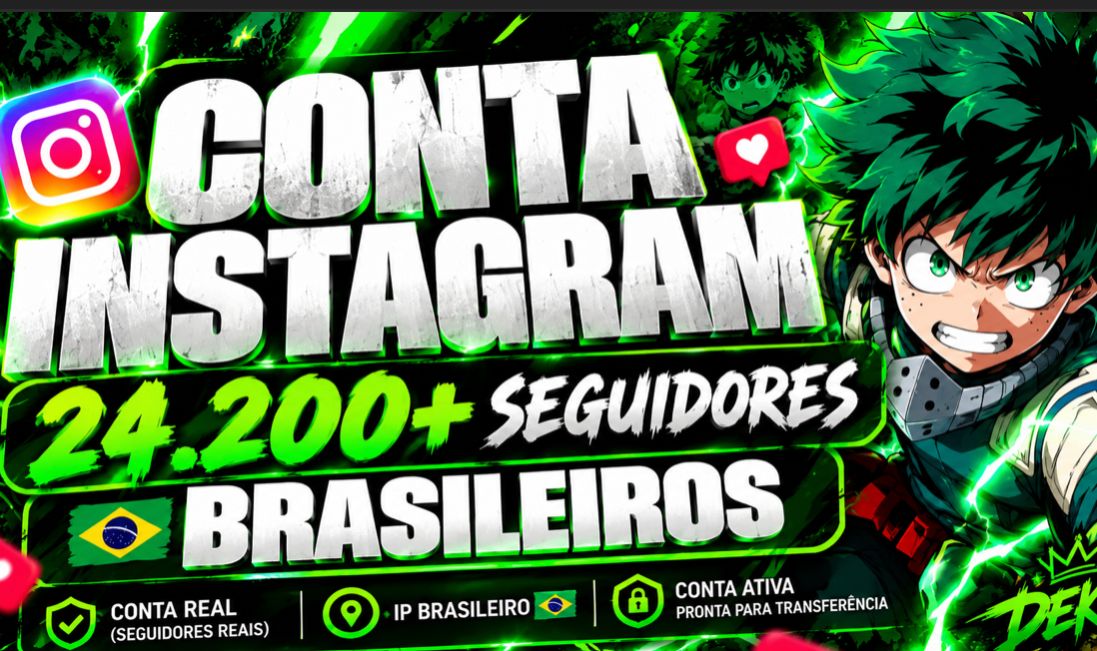 CONTA INSTAGRAM COM 24,2 MIL SEGUIDORES | IP BRASILEIRO