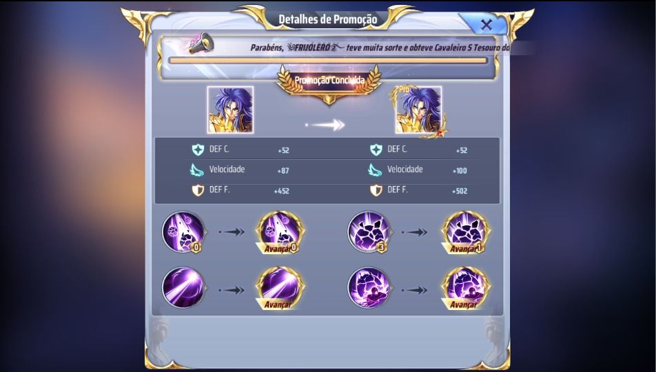 Saint seiya awakening mixer 10