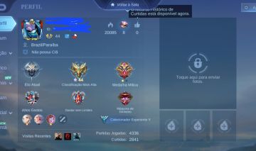 Conta Mobile Legends MELHOR CUSTO BENEFÍCIO