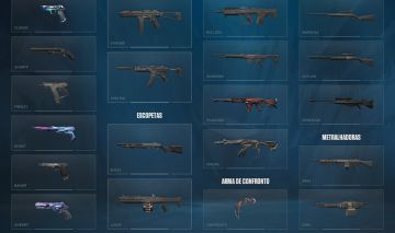 Conta com varias skins de faca/vandal/phantom
