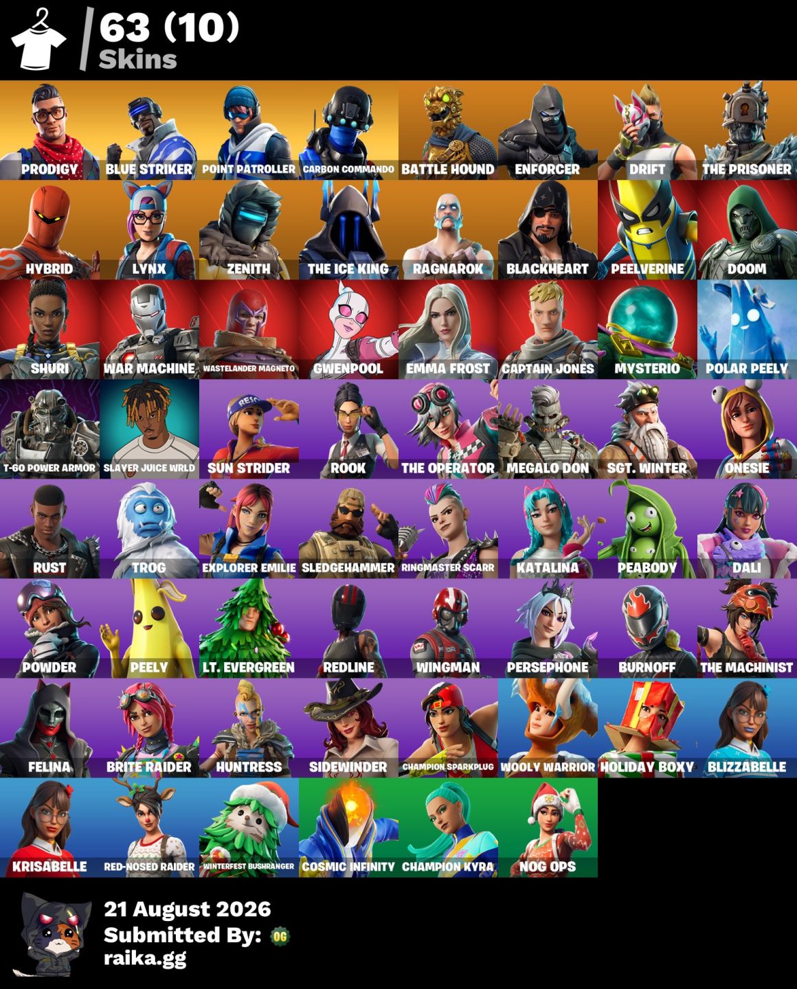 Conta fortnite s5 s6 s7 s8 inc