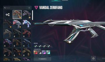Conta de valorant 4 skins de vandal, 1 phantom, 2 skin de faca e skins de passe