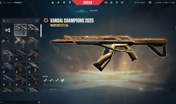 CONTA VALORANT CHAMPIONS 2025 9K de VP 1.5K GASTOS