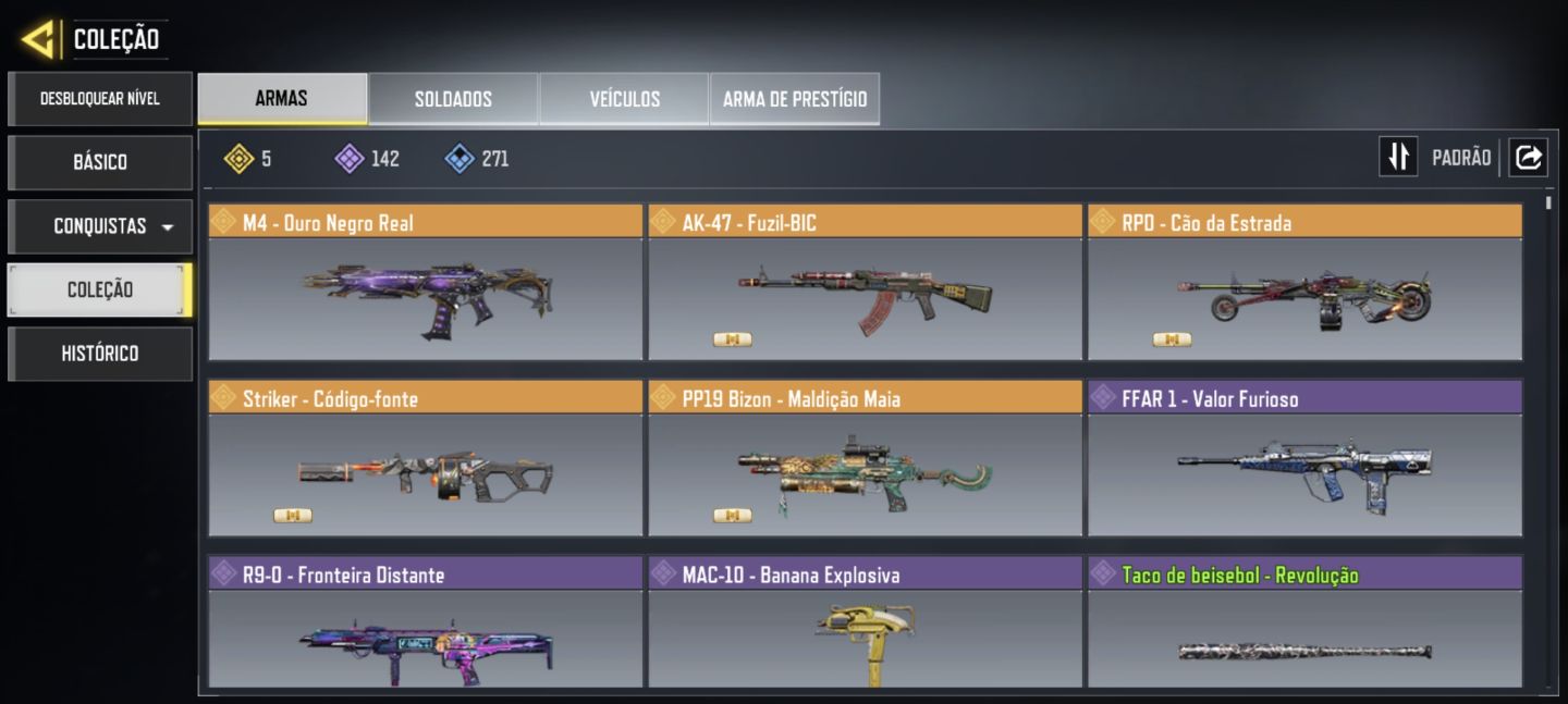 Conta nível 160 call of duty mobile