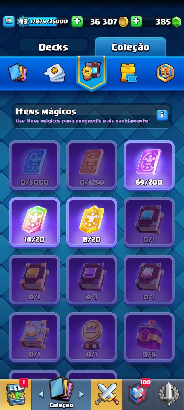 Conta de Clash Royale 7 anos com 3 evo