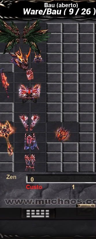Venda de Itens MuChaos