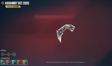 Conta Valorant Com Skins do VCT 2025, D3