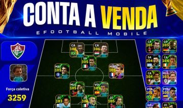 Conta de efootball. 3259 de Força!!!