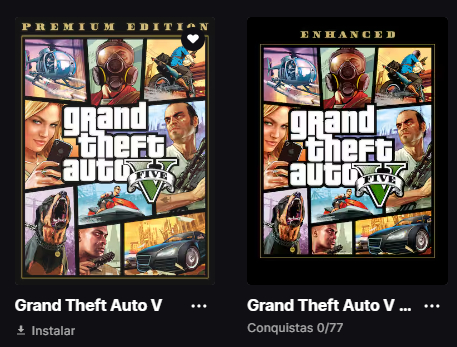 CONTA EPIC GAMES COM GTA5 PRIVADA E ONLINE