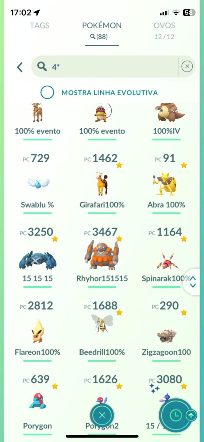CONTA POKÉMON GO - OG 2018