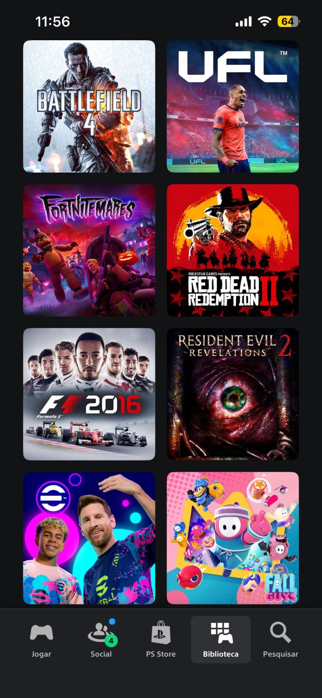 COMTA PSN COM MUITOS JOGOS