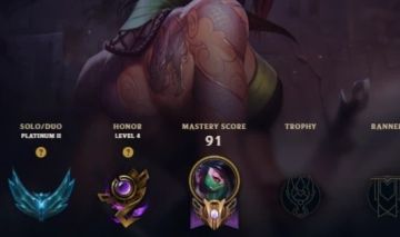 Conta lol- Platina 2 - Honra 4- com email pra troca de senha