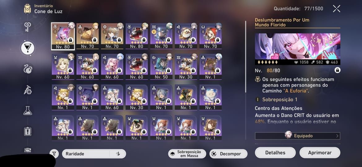 Genshin Impact & Honkai Star Rail- conta conjunta