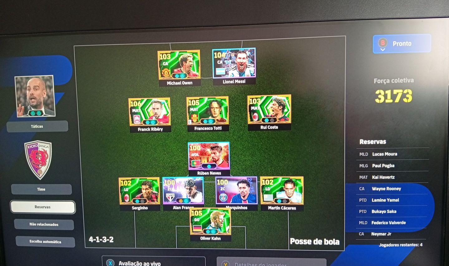 Conta Efootball Xbox ( 3170 ) ( Primeiro Dono )