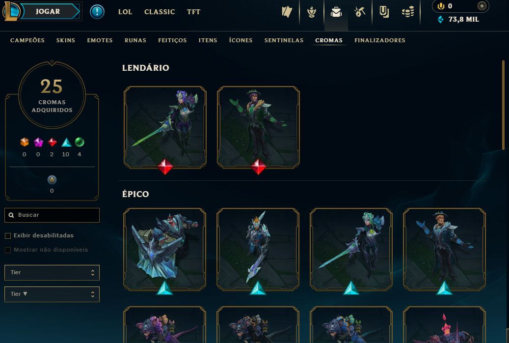 [Entrega Automática] Lol Platina, 82 Skins, 73K Ea, Todos Campeões, Lvl 187
