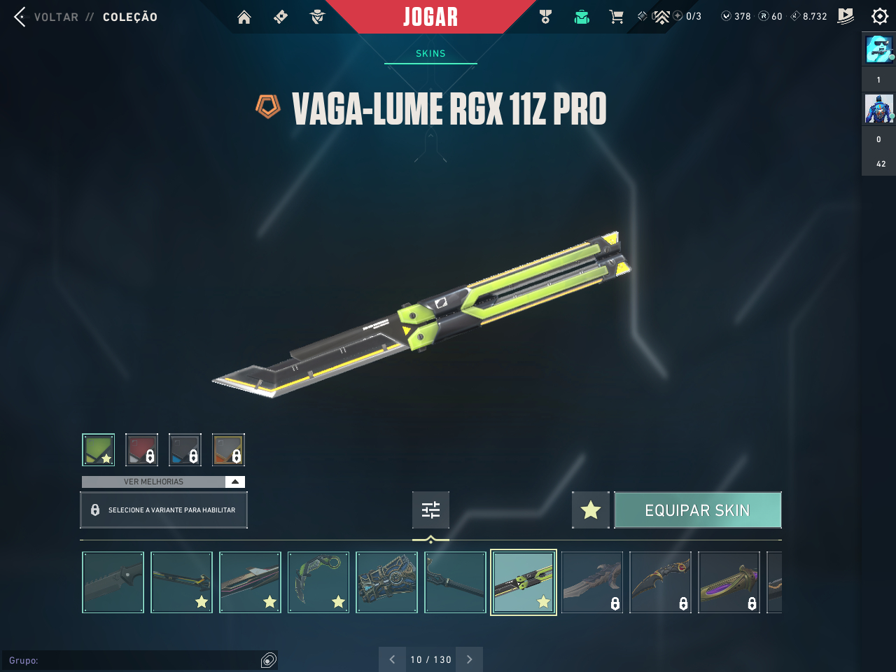 Conta Dima 1 com varias skins