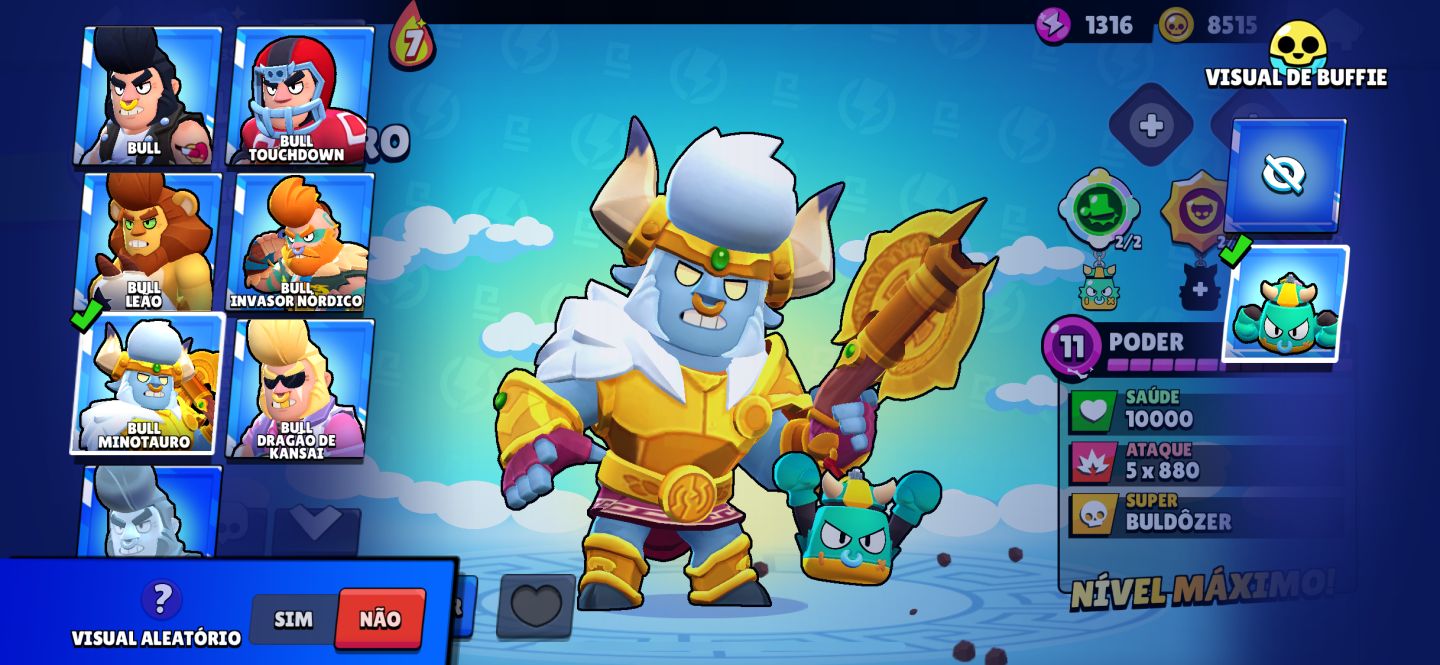 CONTA DE BRAWL COM 2 PRESTÍGIOS 3