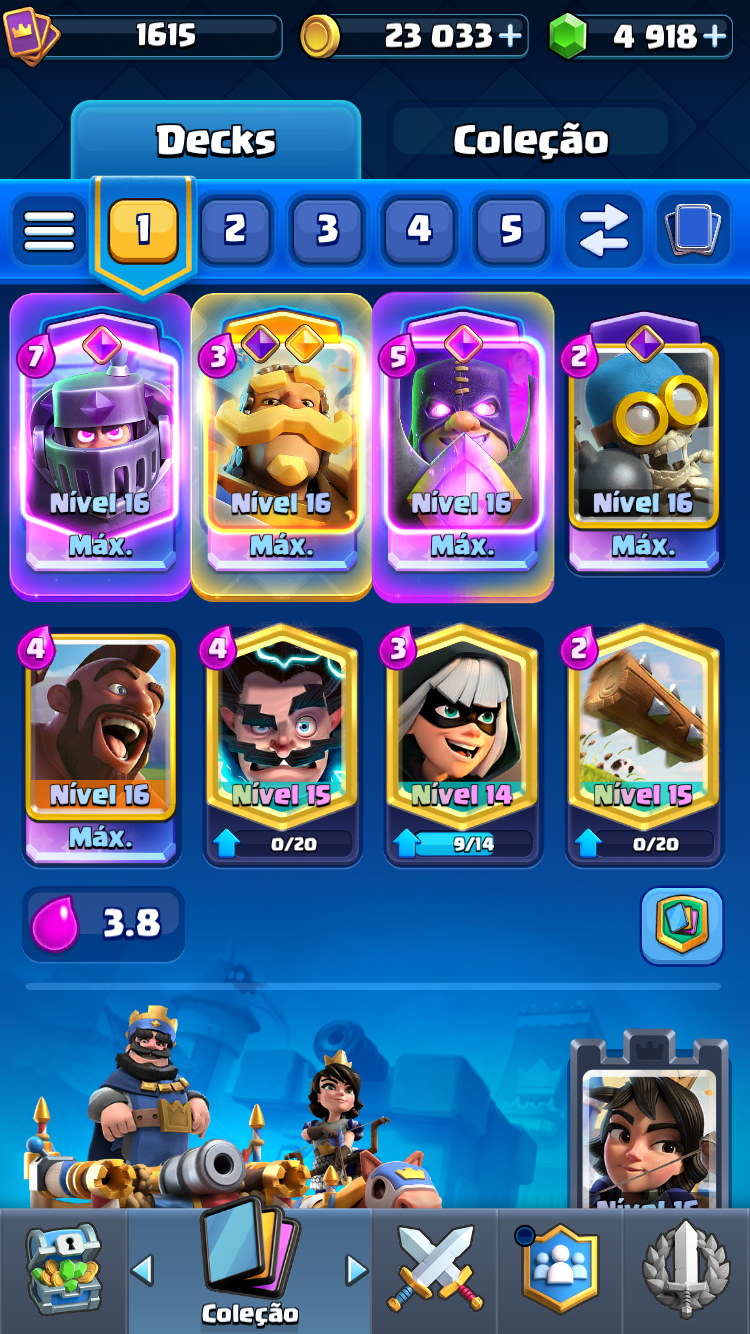 VENDA Conta Clash Royale ENDGAME / COMPETITIVA