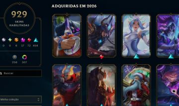 CONTA COM MAIS DE 900 SKINS