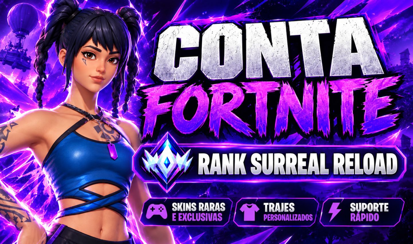 Conta Fortnite - Surreal, lvl 200+