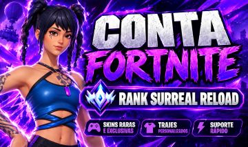 Conta Fortnite - Surreal, lvl 200+