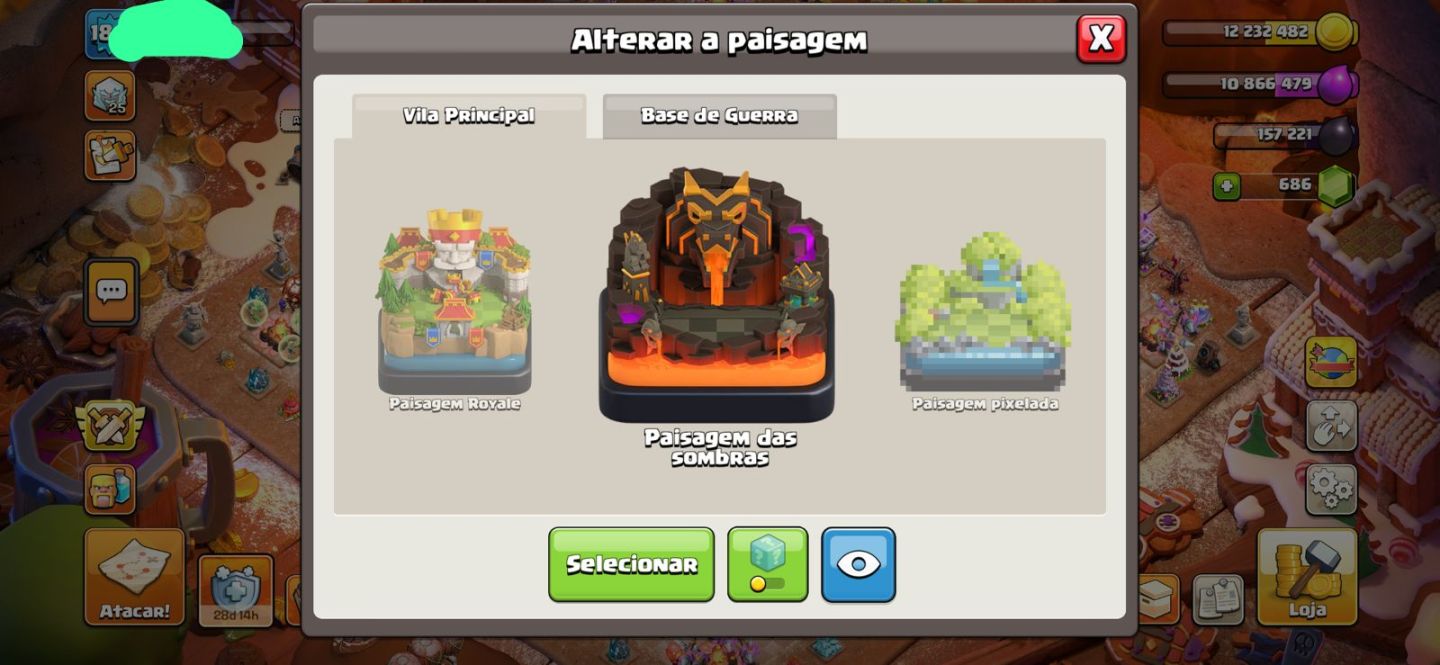 CONTA CLASH OF CLANS CV 16 SEMI FULL (indo pra 17)