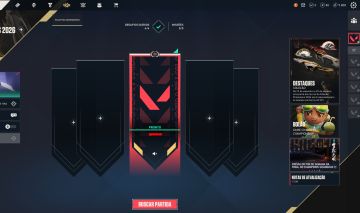 CONTA VALORANT NIVEL 20 PRONTA PARA COMPETITIVO