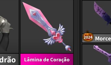 Heartblade+2 godlys (leva uma faca mítica de brinde)