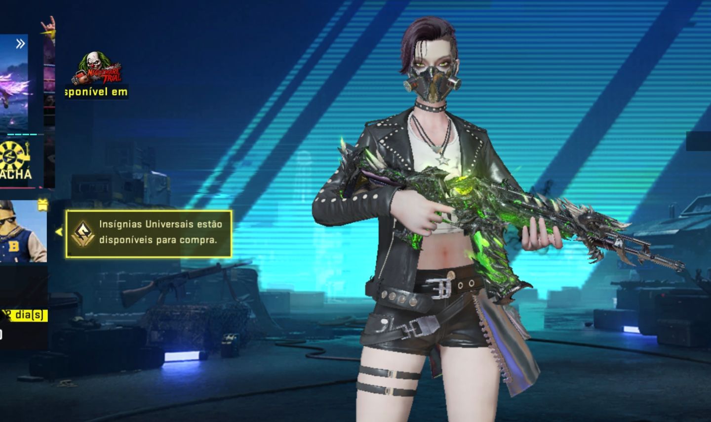 Conta blood strike com 1 EVO, 4 eternas, e muitas skins