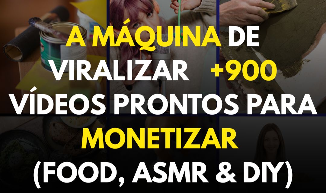[ENTREGA AUTOMÁTICA] +900 VÍDEOS VIRAIS PREMIUM FOOD | ASMR | DIY | HACKS