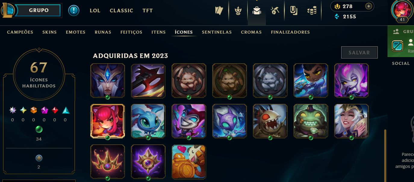 [ENTREGA AUTOMÁTICA] CONTA LOL LEVEL 41 OURO 1 (PRONTA RANKED) - FULL ACESSO!!!
