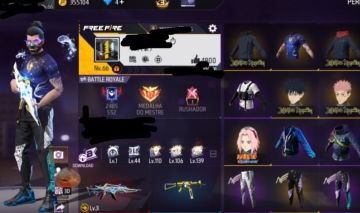 CONTA FF 3 ANGELICAL, PRIME 4, UMP ATT , PARCERIA NARUTO E ETC ...