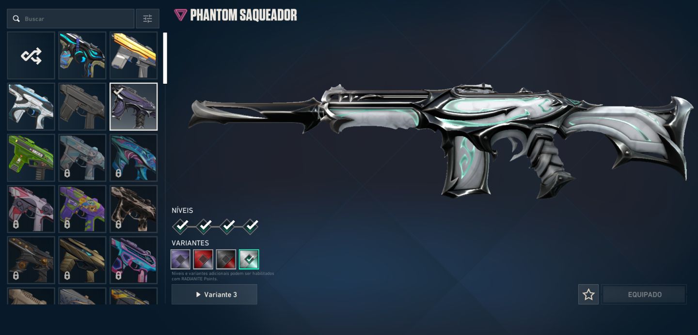 Conta VALORANT UNICO DONO DESDE A CRIACAO. R$1521,70 em skins - FULL TRANSFER