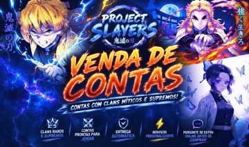 !!PROMÇÃO!! ESCOLHA SEU CLAN PROJECT SLAYER 2