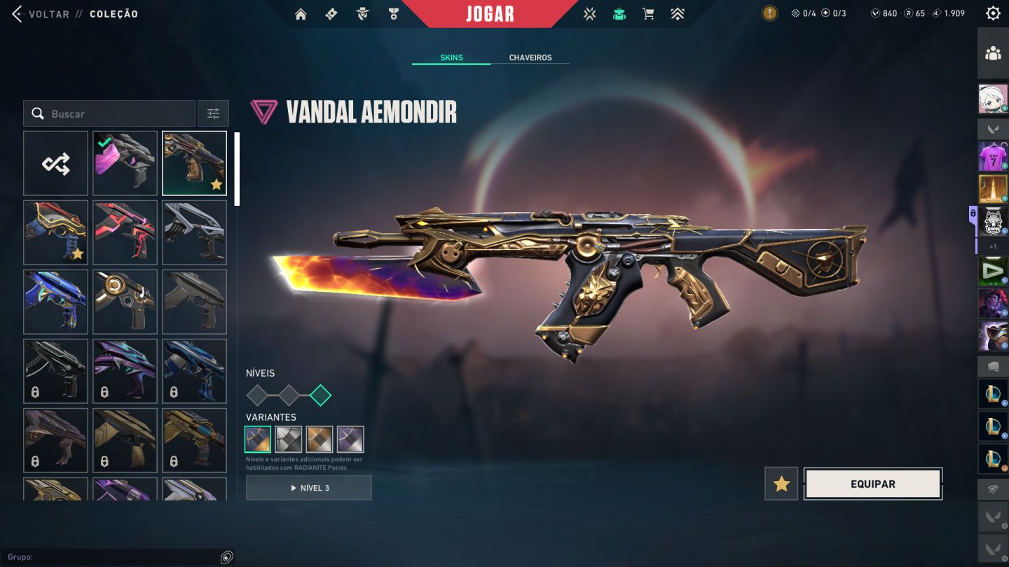 Conta Valorant BETA BR | Champions 2022 + Skins Raras | Full Acesso